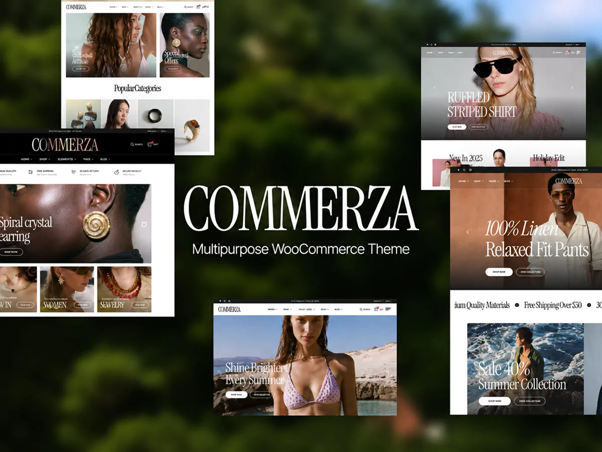 Commerza - Multipurpose WooCommerce Theme