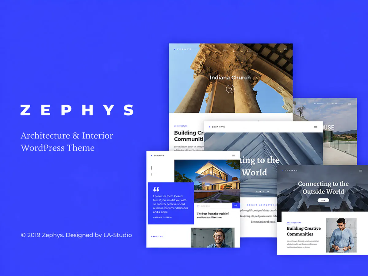 Zephys - Architecture WordPress Theme